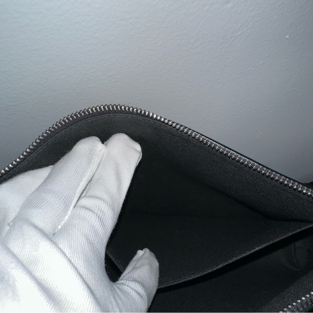 New GIVENCHY Voyou Leather Pouch - Black - Picture 10 of 11